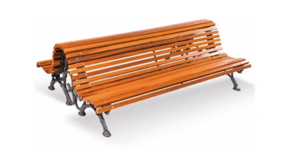 banc d'extérieur montmartre en acier et fonte, photo 2