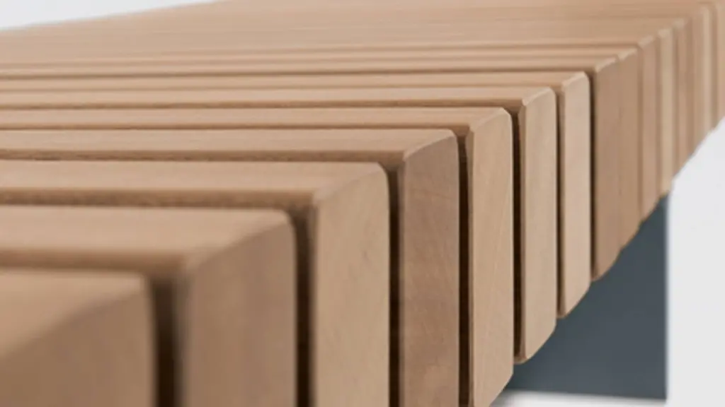 Banc d'extérieur XXL-Holala en bois, photo 2