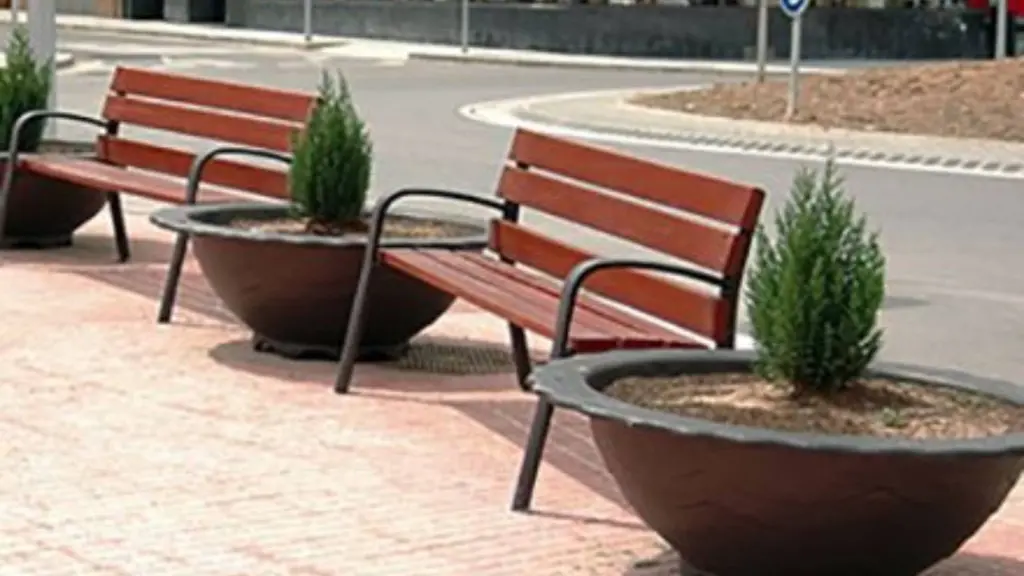 Banc d'extérieur normannia en aluminium