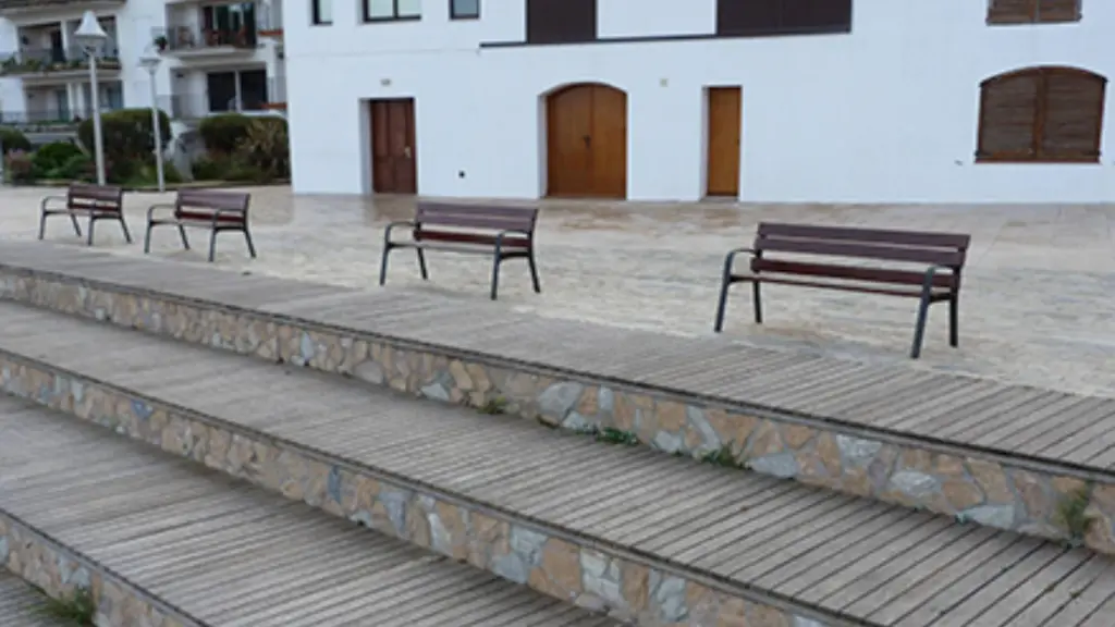 Banc d'extérieur normannia en aluminium, photo 3