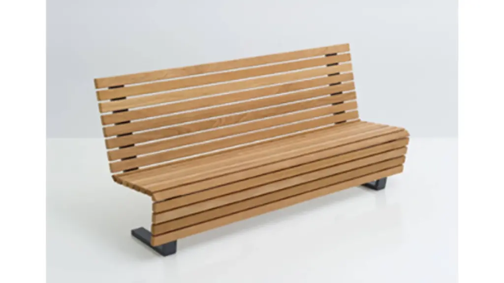 Banc d'extérieur escala en bois