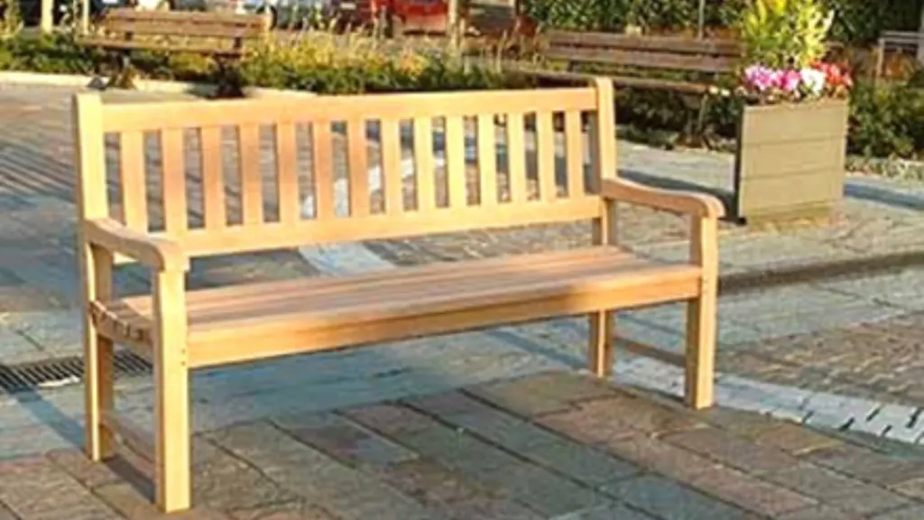 Banc d'extérieur britannia, photo 2
