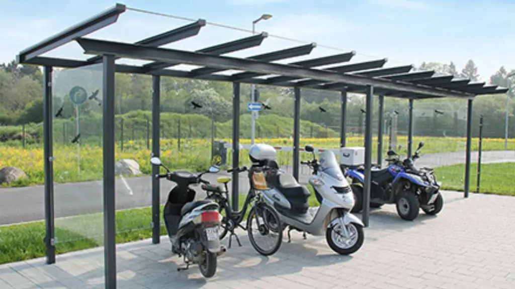 Abri bus-vélo TYPE 5-GLS, abribus en acier, photo 3