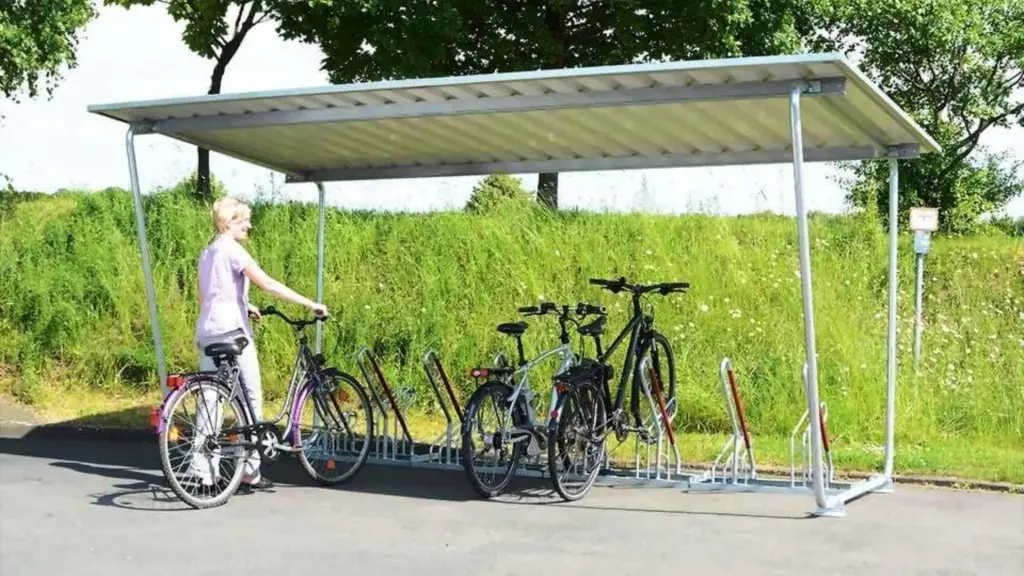 Abris vélos 5E en acier, photo 2