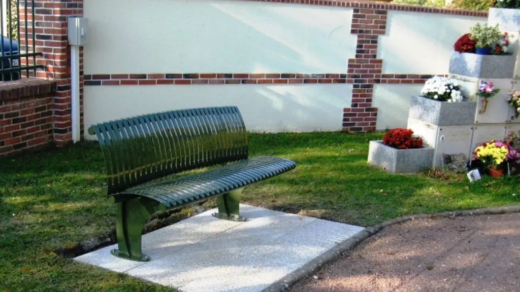 Banc d'extérieur PLANO-PREMIUM en acier