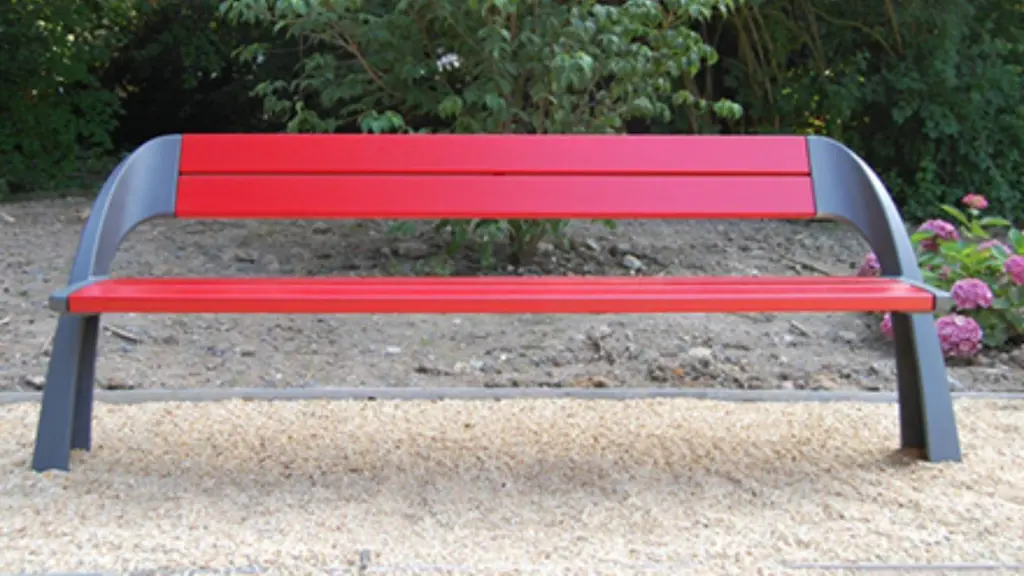 Banc d'extérieur Armonia en bois, photo 4