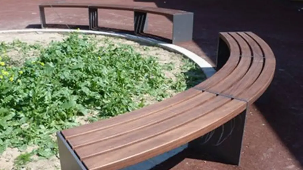 Banc d'extérieur BINGO en bois, photo 2