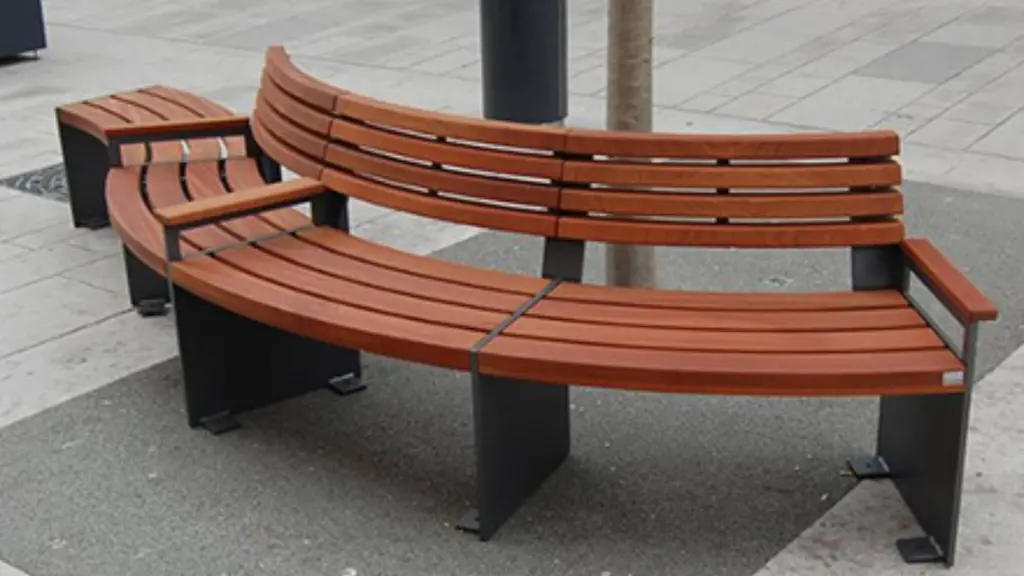 Banc d'extérieur BINGO en bois, photo 3