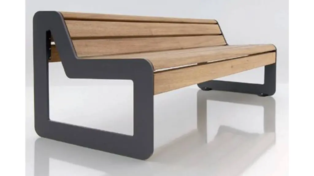 Banc d'extérieur Limitless en bois