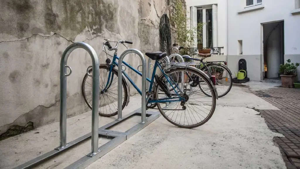 Appuis vélos ETRA en acier, photo 2