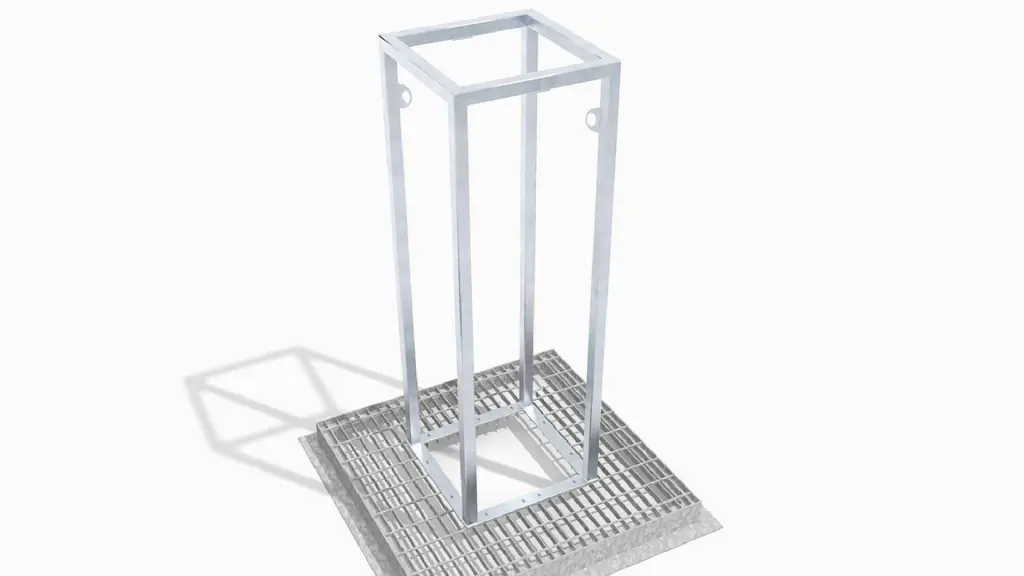 Corset d'arbre SKOP en acier inoxydable et acier, photo 3