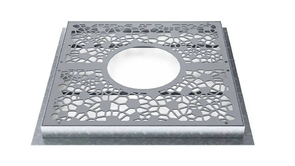 Grille d'arbre OSSO en acier, photo 4