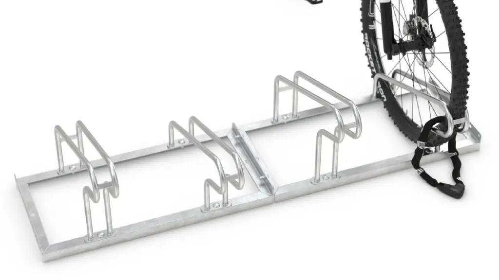 Rack à vélo BASIC A11 en acier, photo 2
