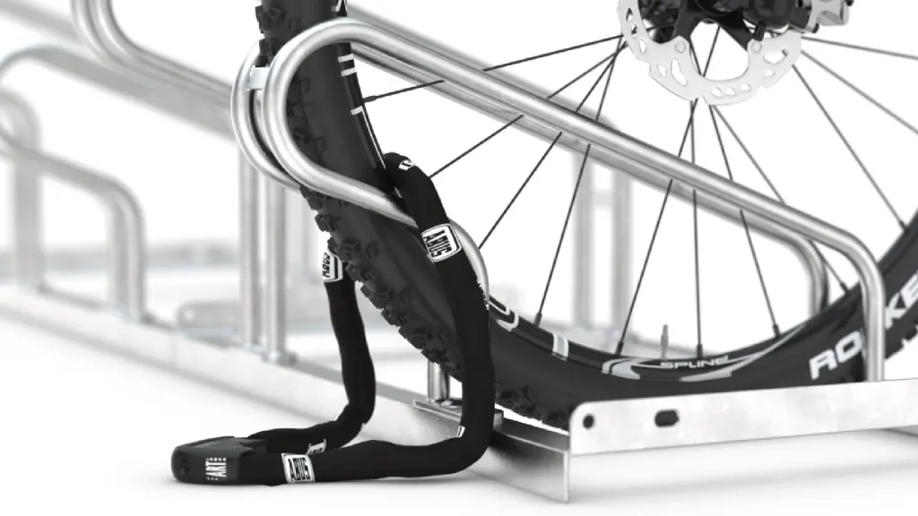 Rack à vélo BASIC A11 en acier, photo 4
