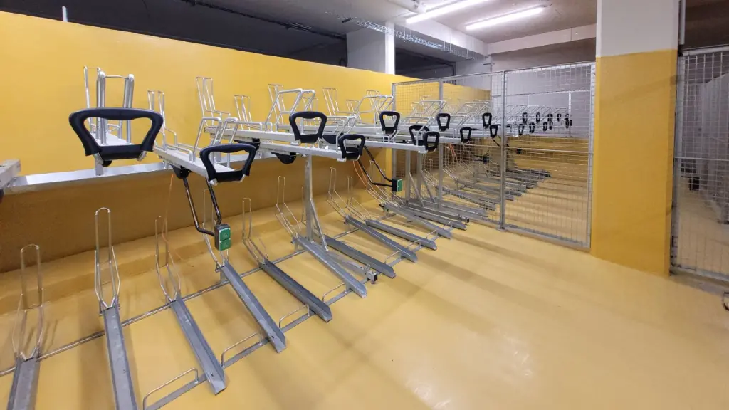 Racks vélos superposés VELOPORT-PREMIUM-26 en acier, photo 2